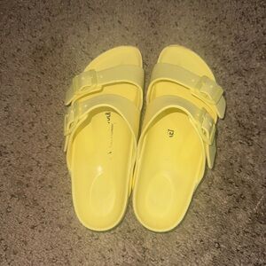 Birkenstock Yellow Sandals